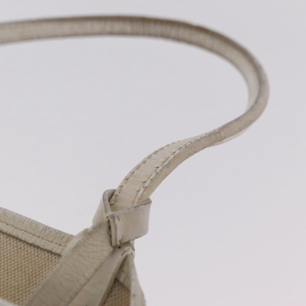 GOYARD Saint Louis PM Tote Bag PVC White Auth bs32573