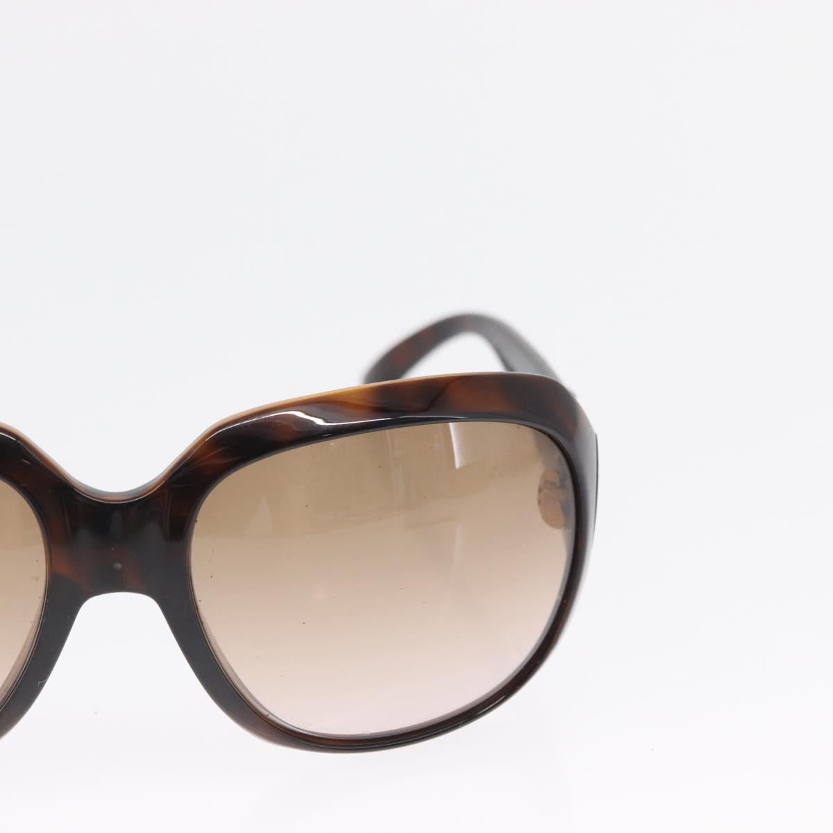 GUCCI Glasses Sunglasses plastic 2 Set Black Brown Auth bs32606