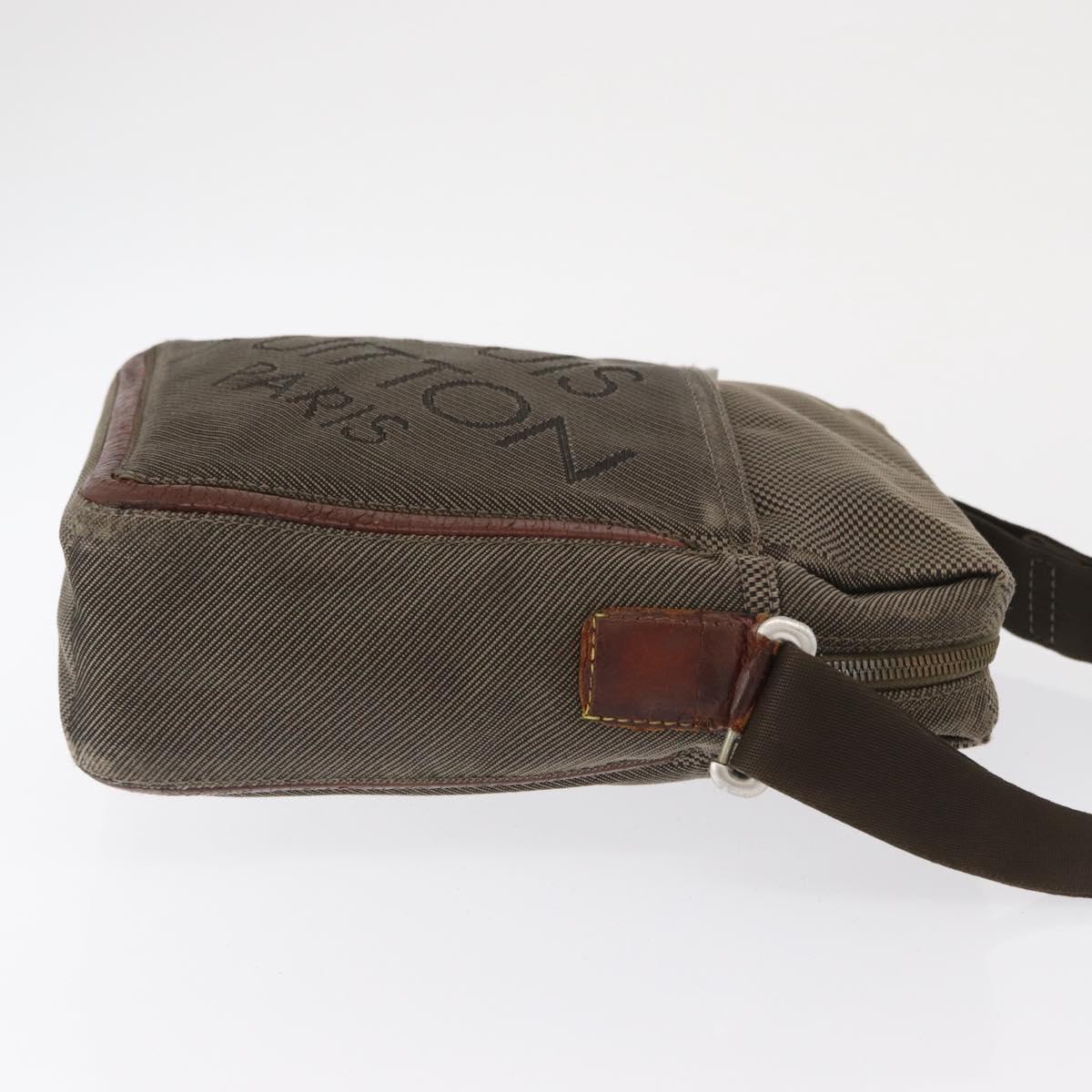 LOUIS VUITTON Damier Geant Sitadan MM Shoulder Bag Brown M93040 LV Auth bs32608