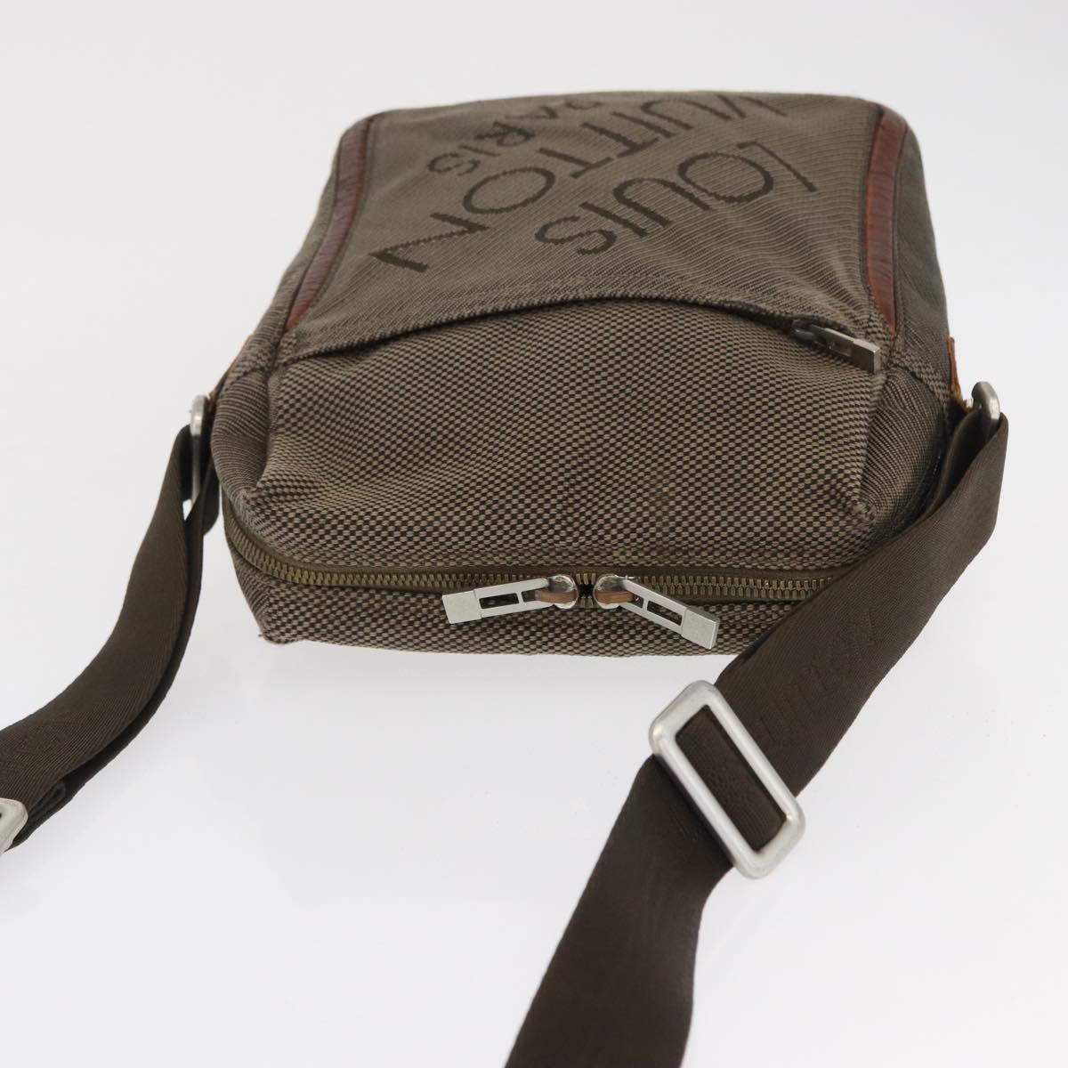 LOUIS VUITTON Damier Geant Sitadan MM Shoulder Bag Brown M93040 LV Auth bs32608