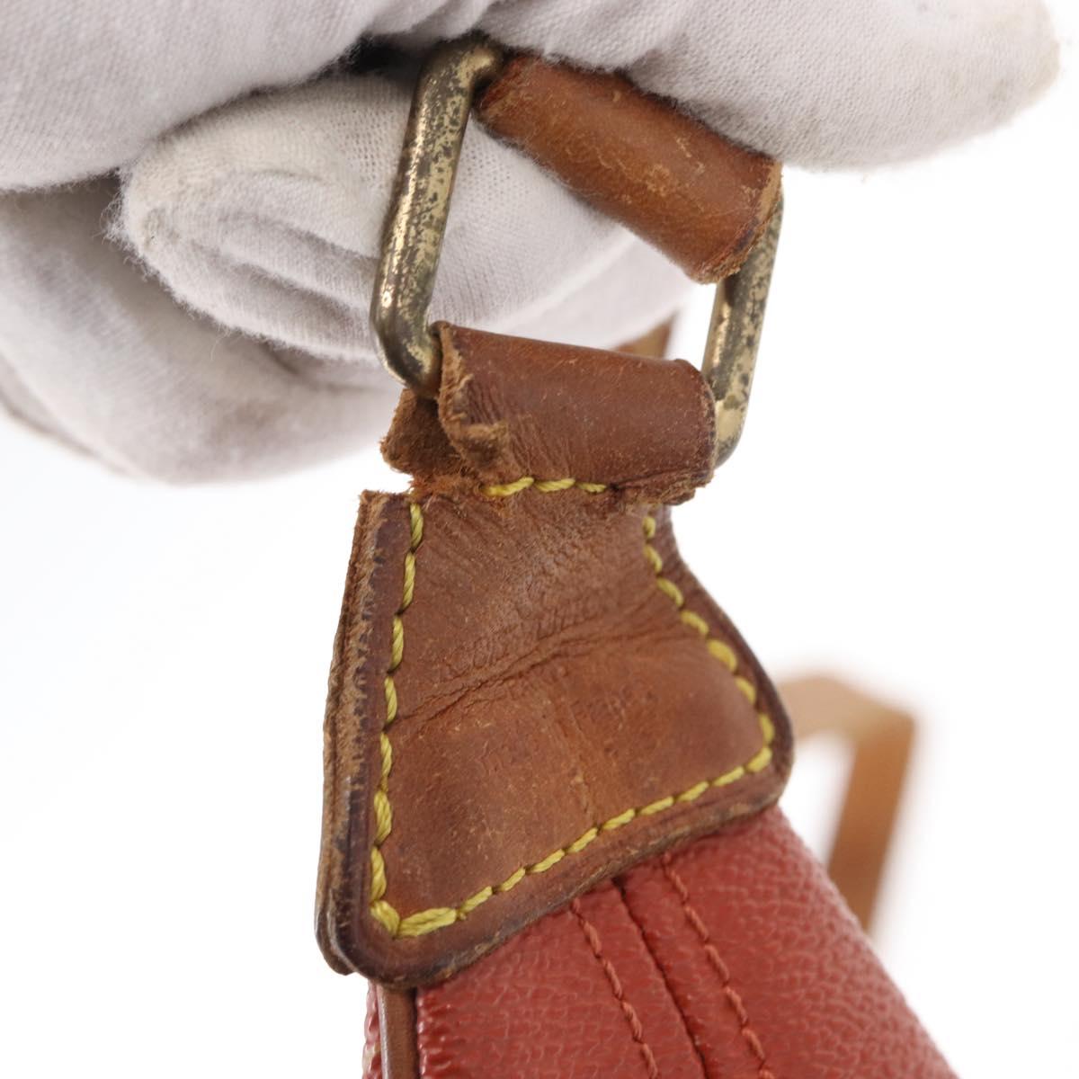 LOUIS VUITTON LOUIS VUITTON Cup Le Touquet Shoulder Bag Red M80027 Auth bs32613