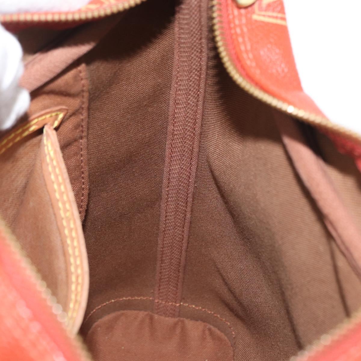 LOUIS VUITTON LOUIS VUITTON Cup Le Touquet Shoulder Bag Red M80027 Auth bs32613