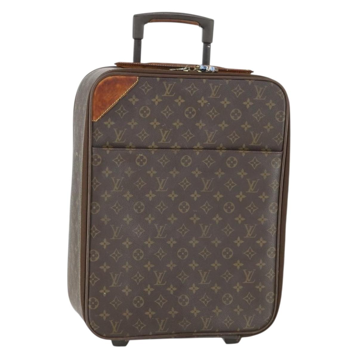 LOUIS VUITTON Monogram Pegas 45 suitcase M23293 LV Auth bs32618