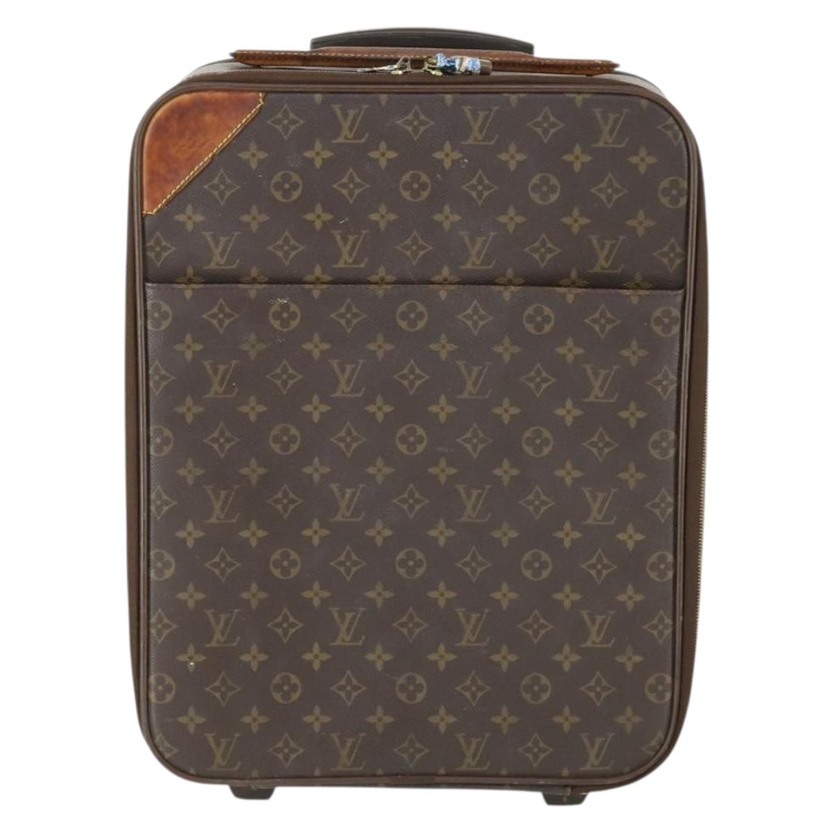 LOUIS VUITTON Monogram Pegas 45 suitcase M23293 LV Auth bs32618