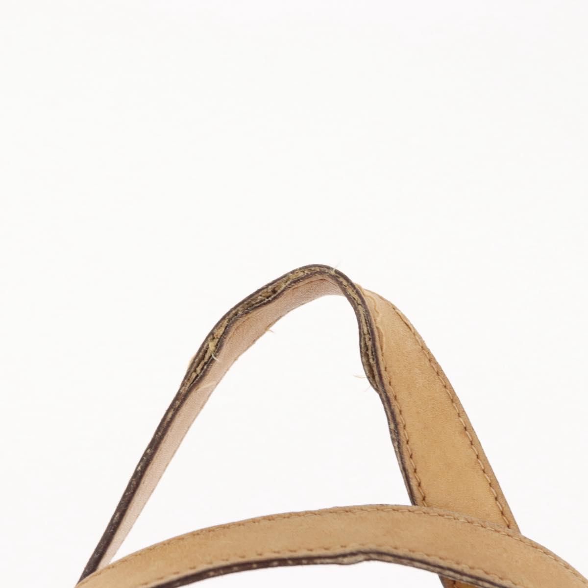 GUCCI GG Supreme Tote Bag PVC Beige Gold 002 37 0035 Auth bs32662