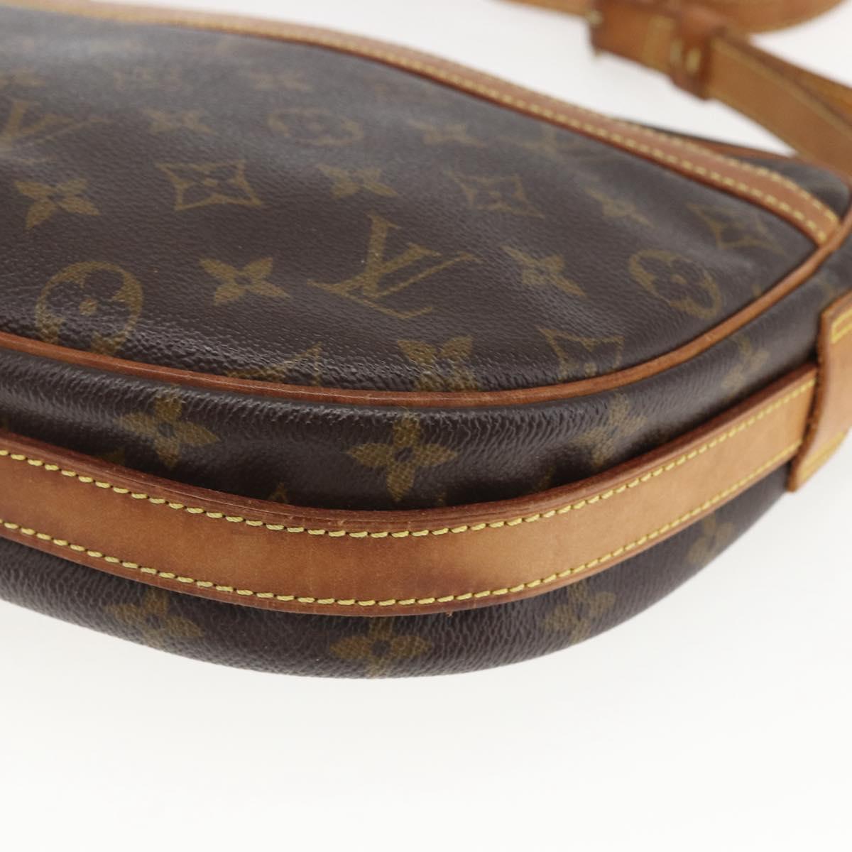 LOUIS VUITTON Monogram Jeune Fille GM Shoulder Bag M51225 LV Auth bs32725