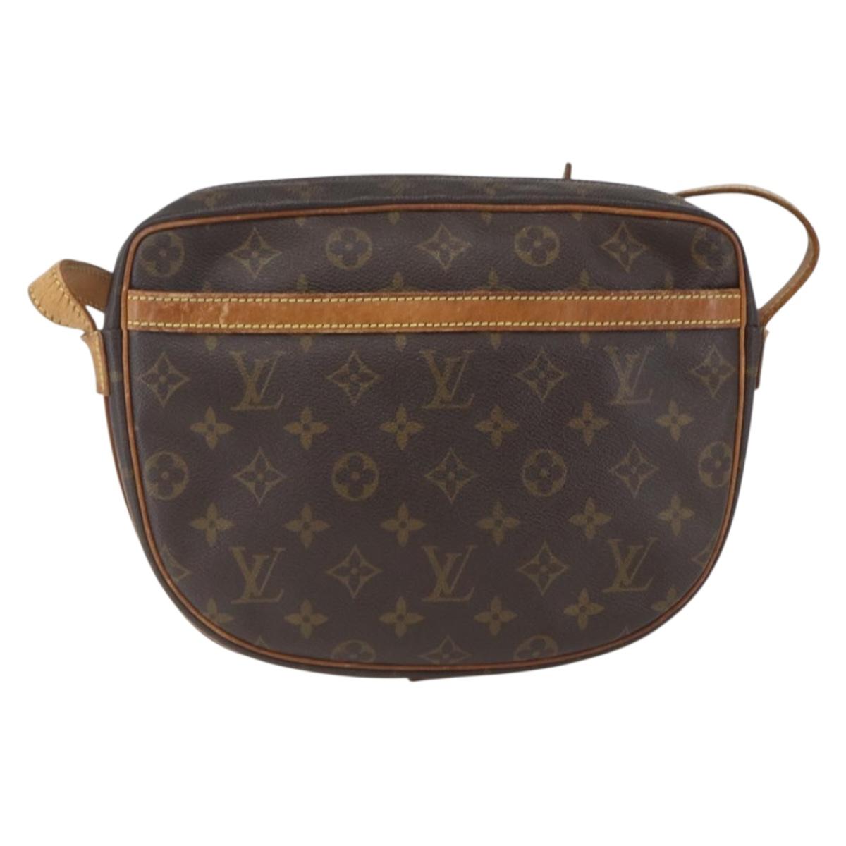 LOUIS VUITTON Monogram Jeune Fille GM Shoulder Bag M51225 LV Auth bs32725
