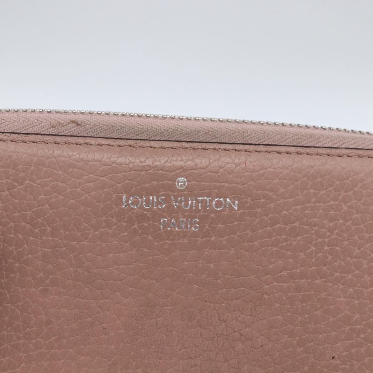 LOUIS VUITTON Portefeuille Comet Wallet Taurillon Leather M63103 Auth bs32740