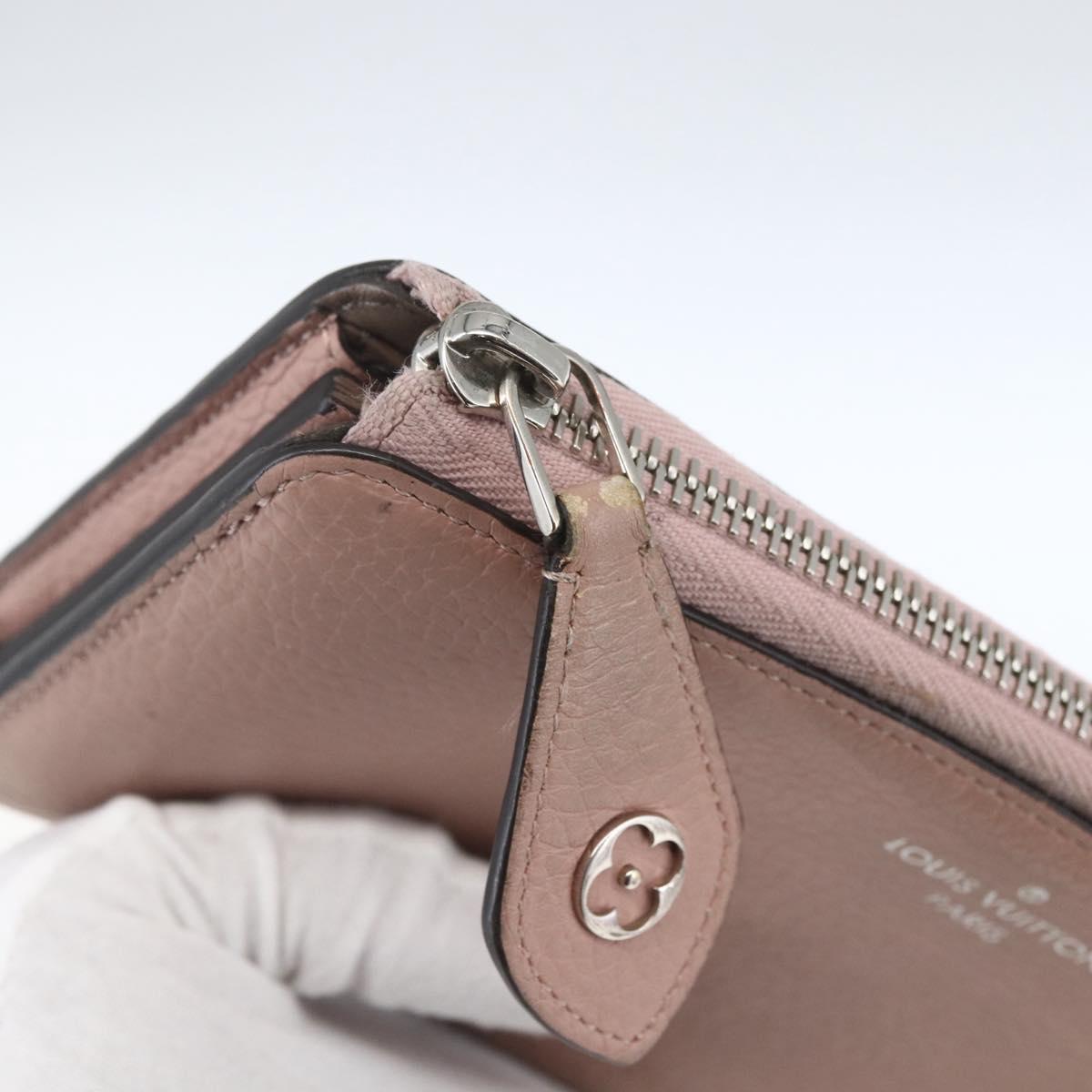 LOUIS VUITTON Portefeuille Comet Wallet Taurillon Leather M63103 Auth bs32740