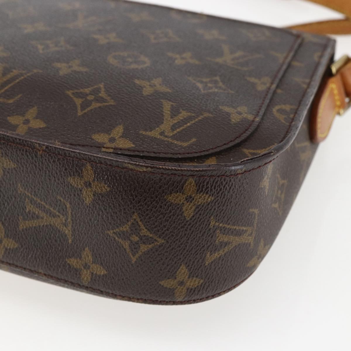 LOUIS VUITTON Monogram Saint Cloud GM Shoulder Bag M51242 LV Auth bs32745
