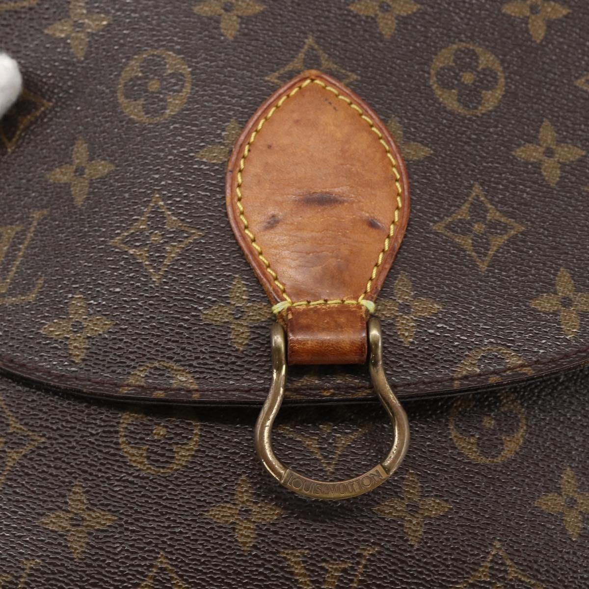 LOUIS VUITTON Monogram Saint Cloud GM Shoulder Bag M51242 LV Auth bs32745