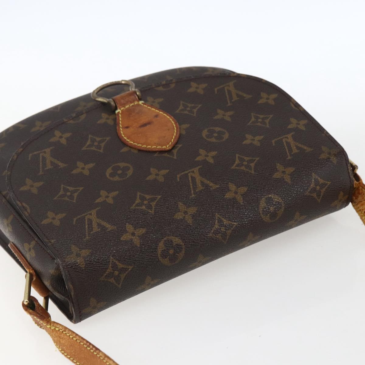 LOUIS VUITTON Monogram Saint Cloud GM Shoulder Bag M51242 LV Auth bs32745