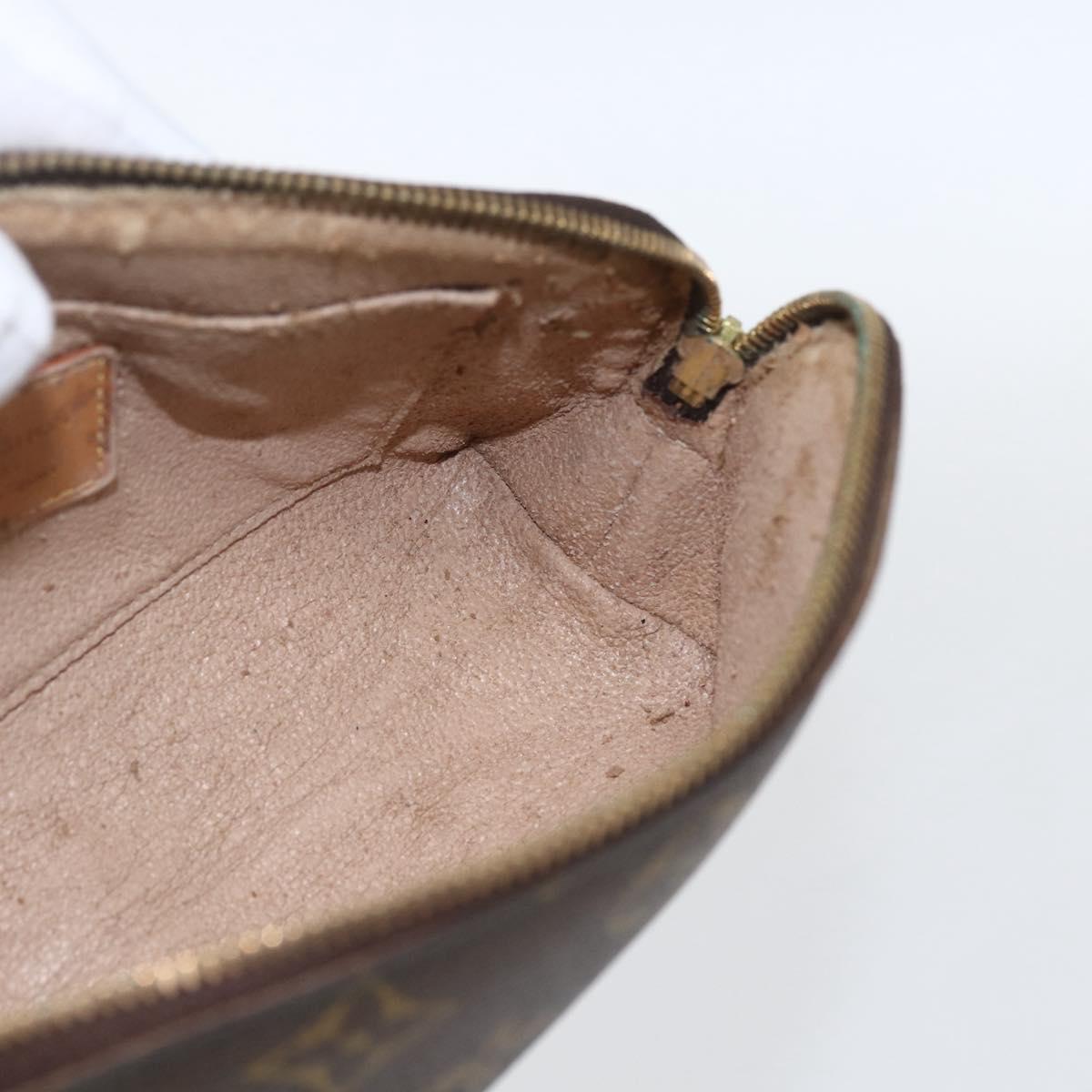LOUIS VUITTON Monogram Pochette Cosmetic PM Cosmetic Pouch M47515 Auth bs32748