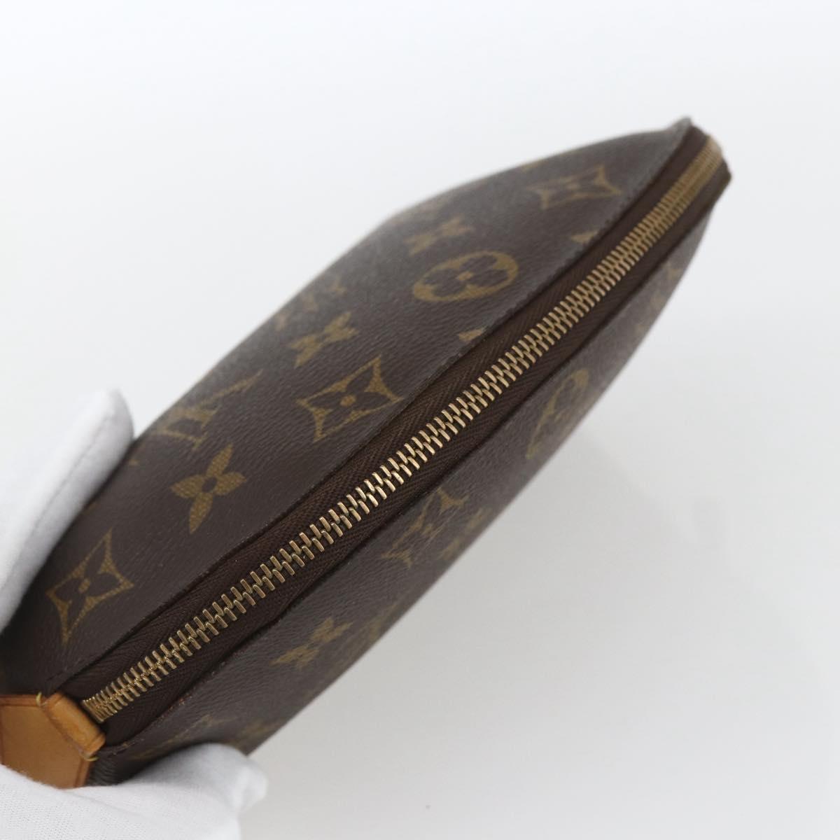 LOUIS VUITTON Monogram Pochette Cosmetic PM Cosmetic Pouch M47515 Auth bs32748