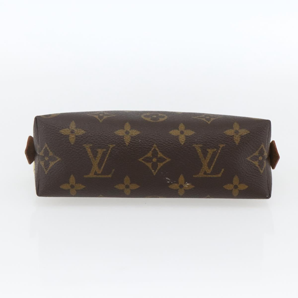 LOUIS VUITTON Monogram Pochette Cosmetic PM Cosmetic Pouch M47515 Auth bs32748