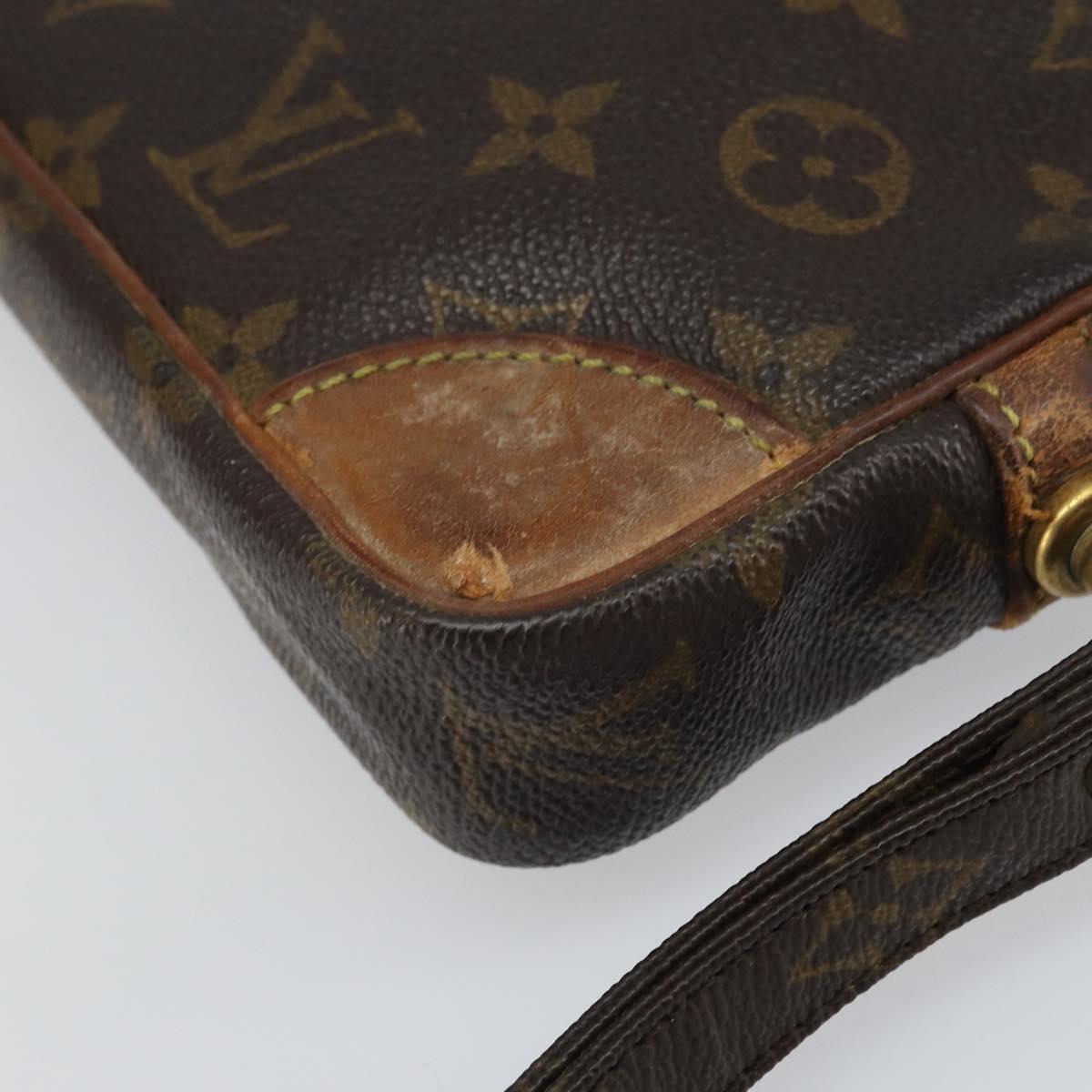 LOUIS VUITTON Monogram Marly Dragonne PM Clutch Bag M51827 LV Auth bs32758