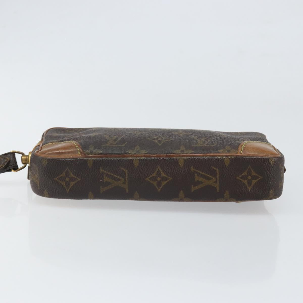 LOUIS VUITTON Monogram Marly Dragonne PM Clutch Bag M51827 LV Auth bs32758