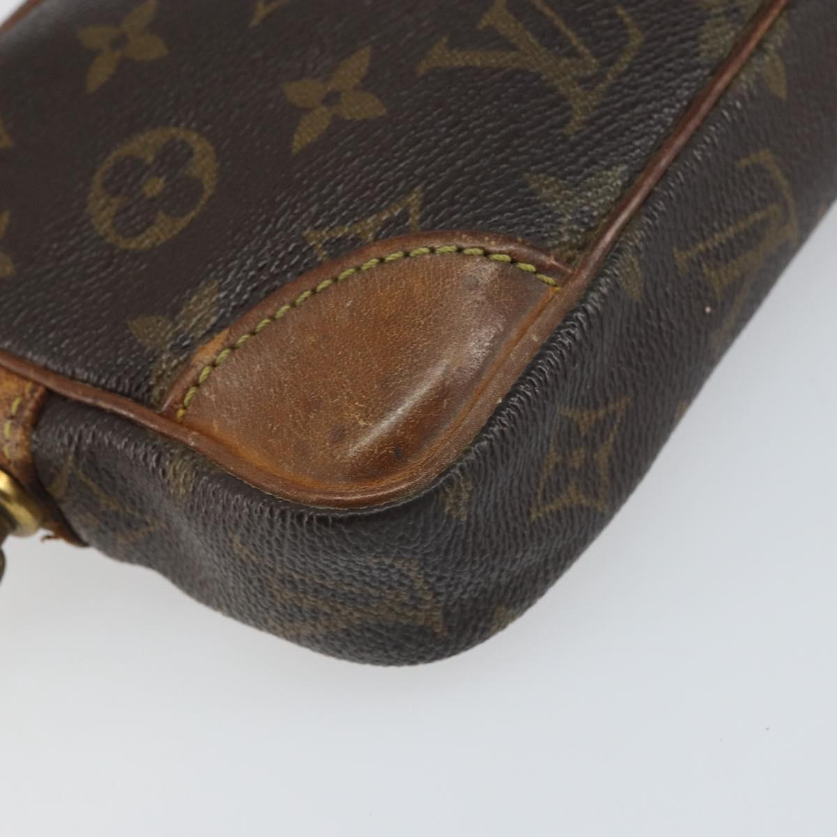 LOUIS VUITTON Monogram Marly Dragonne PM Clutch Bag M51827 LV Auth bs32758