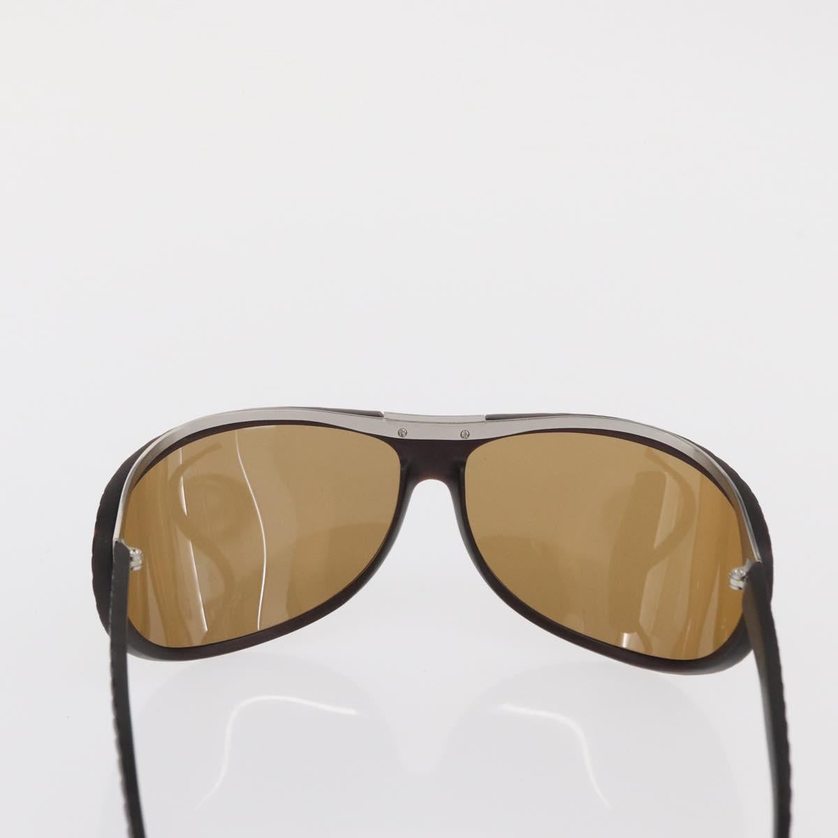 BOTTEGA VENETA Sunglasses metal Brown Auth bs32761
