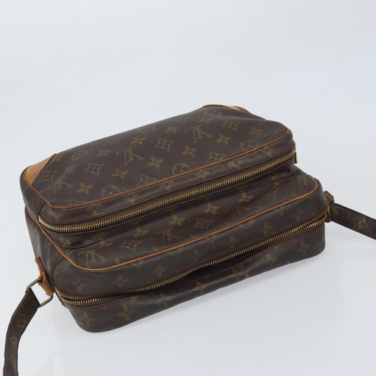 LOUIS VUITTON Monogram Nile Shoulder Bag M45244 LV Auth bs32764