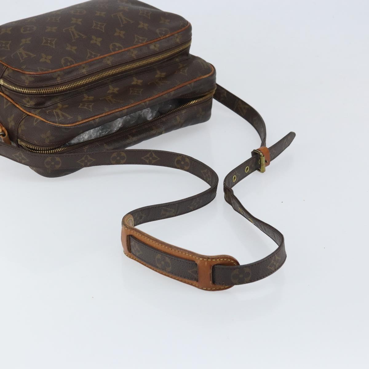 LOUIS VUITTON Monogram Nile Shoulder Bag M45244 LV Auth bs32764