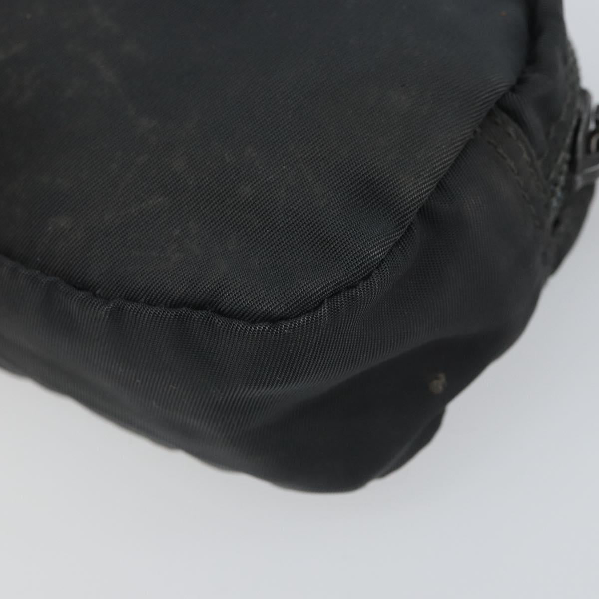 PRADA Pouch Nylon Black Auth bs32795