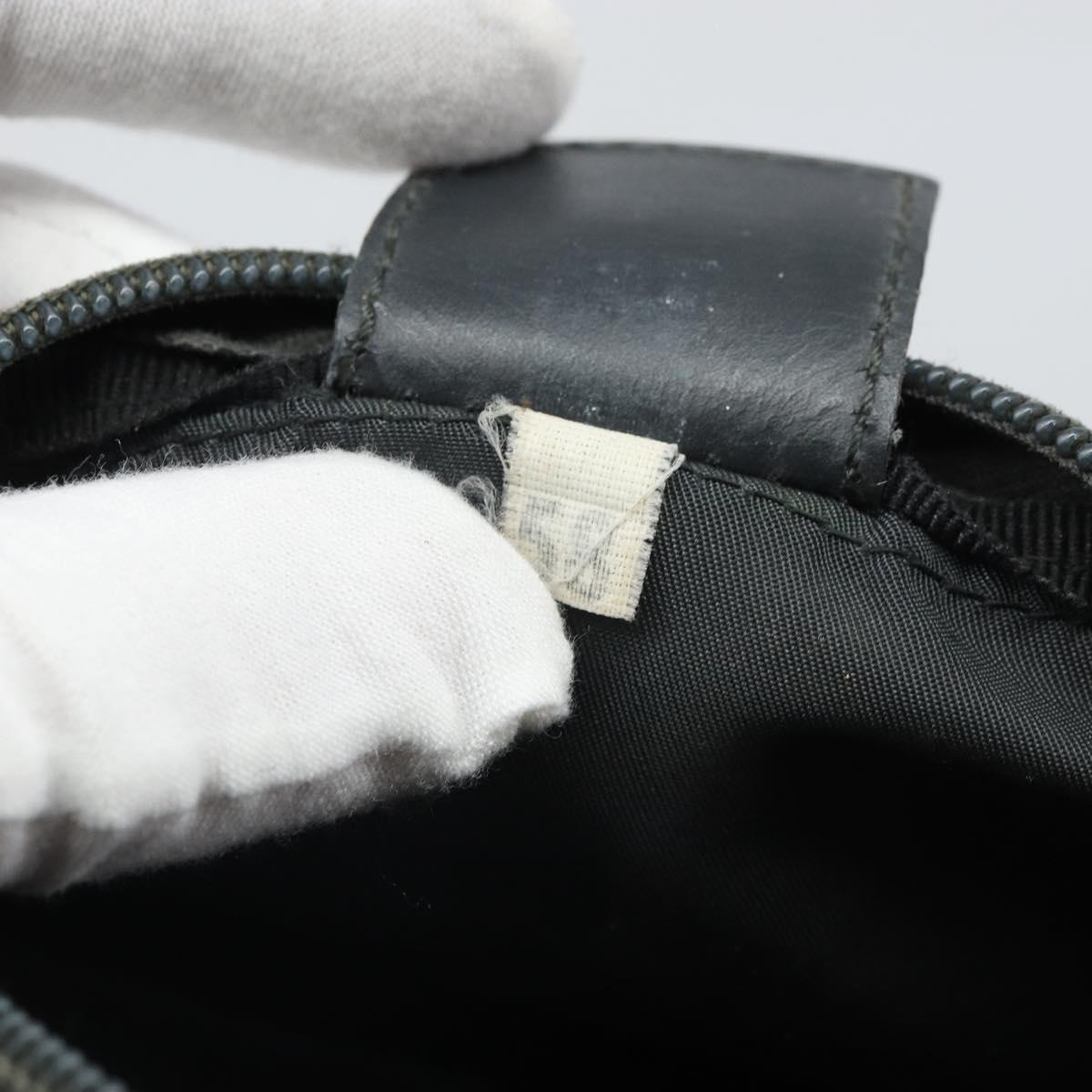 PRADA Pouch Nylon Black Auth bs32795