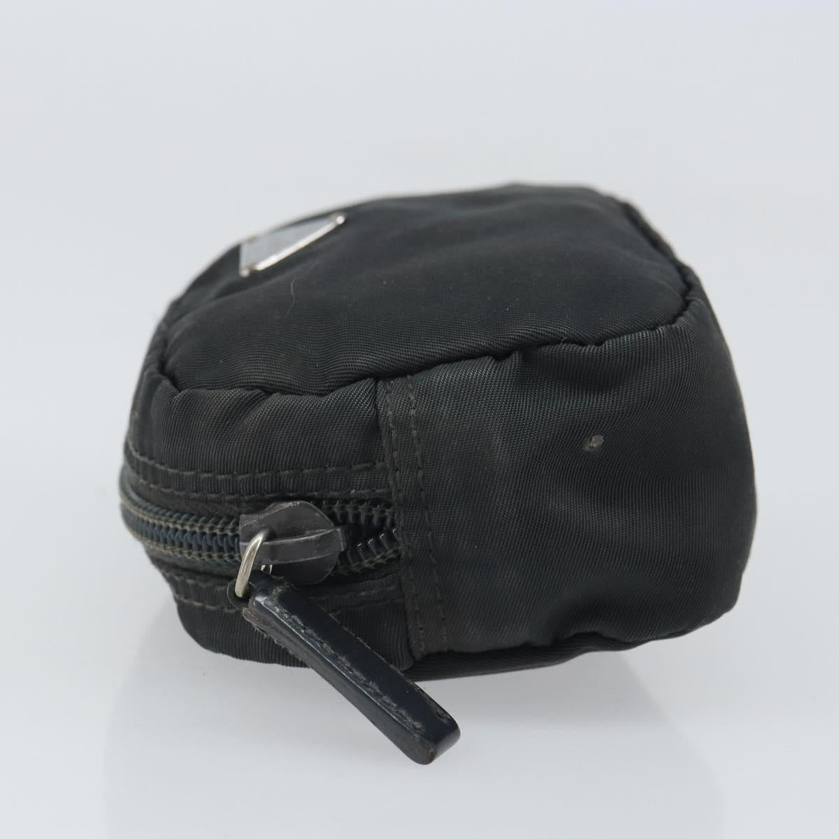 PRADA Pouch Nylon Black Auth bs32795