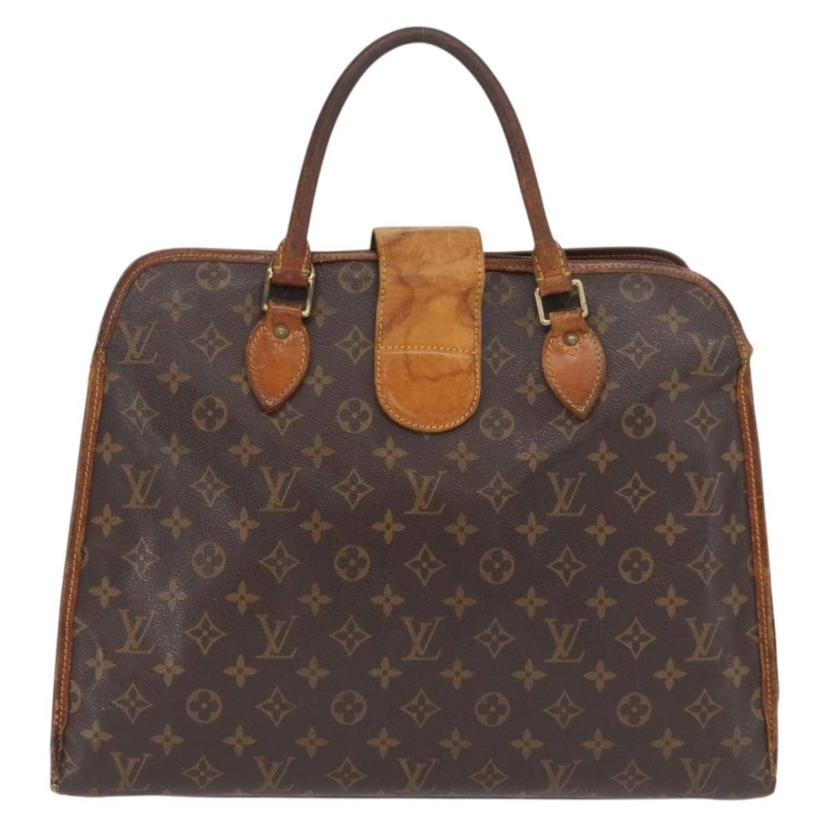 LOUIS VUITTON Monogram Rivoli Hand Bag M53380 LV Auth bs32810