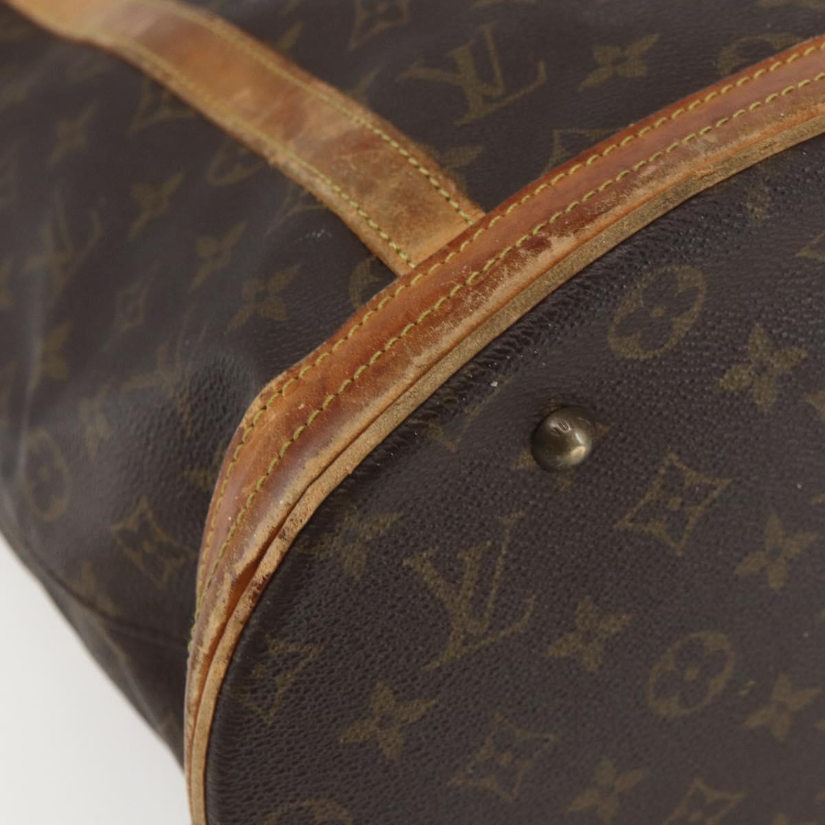 LOUIS VUITTON Monogram Bucket GM Shoulder Bag M42236 LV Auth bs32814