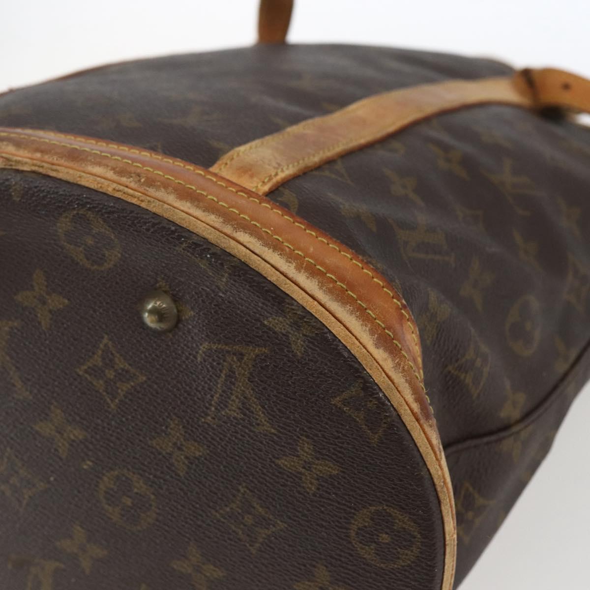 LOUIS VUITTON Monogram Bucket GM Shoulder Bag M42236 LV Auth bs32814