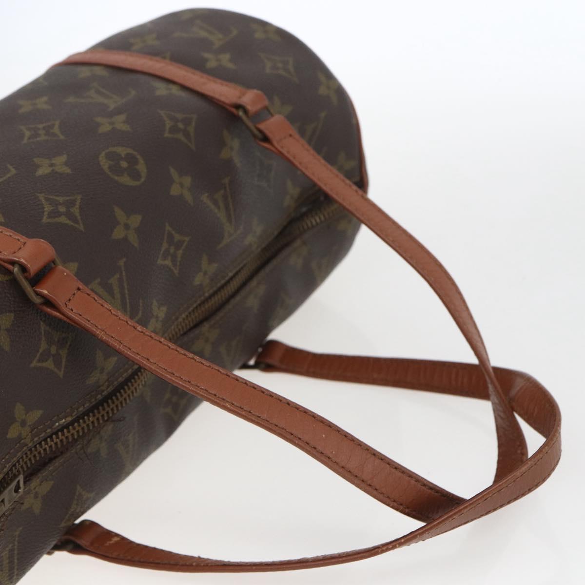 LOUIS VUITTON Monogram Papillon 30 Hand Bag M51385 LV Auth bs32817