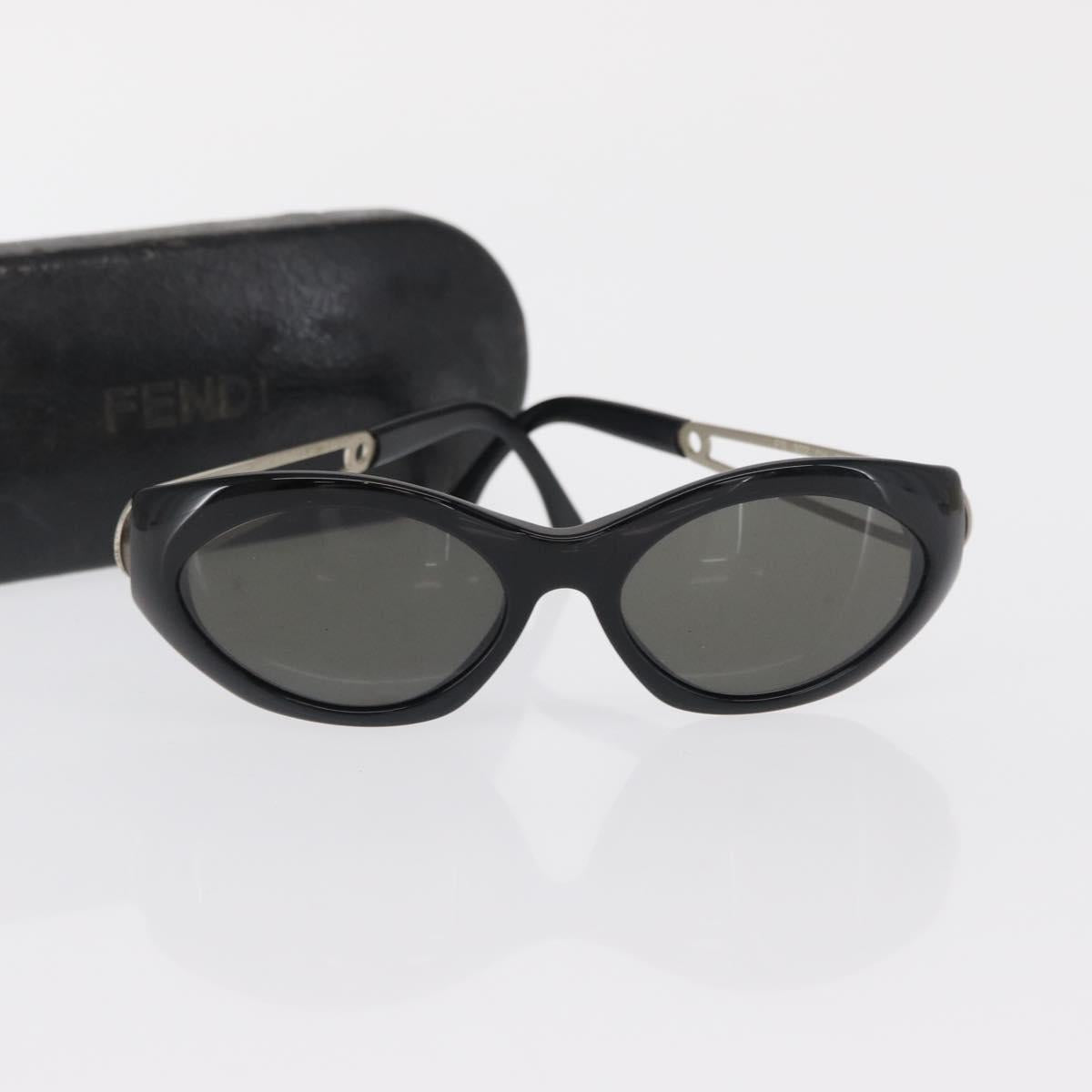 FENDI Sunglasses plastic Black Auth bs32837