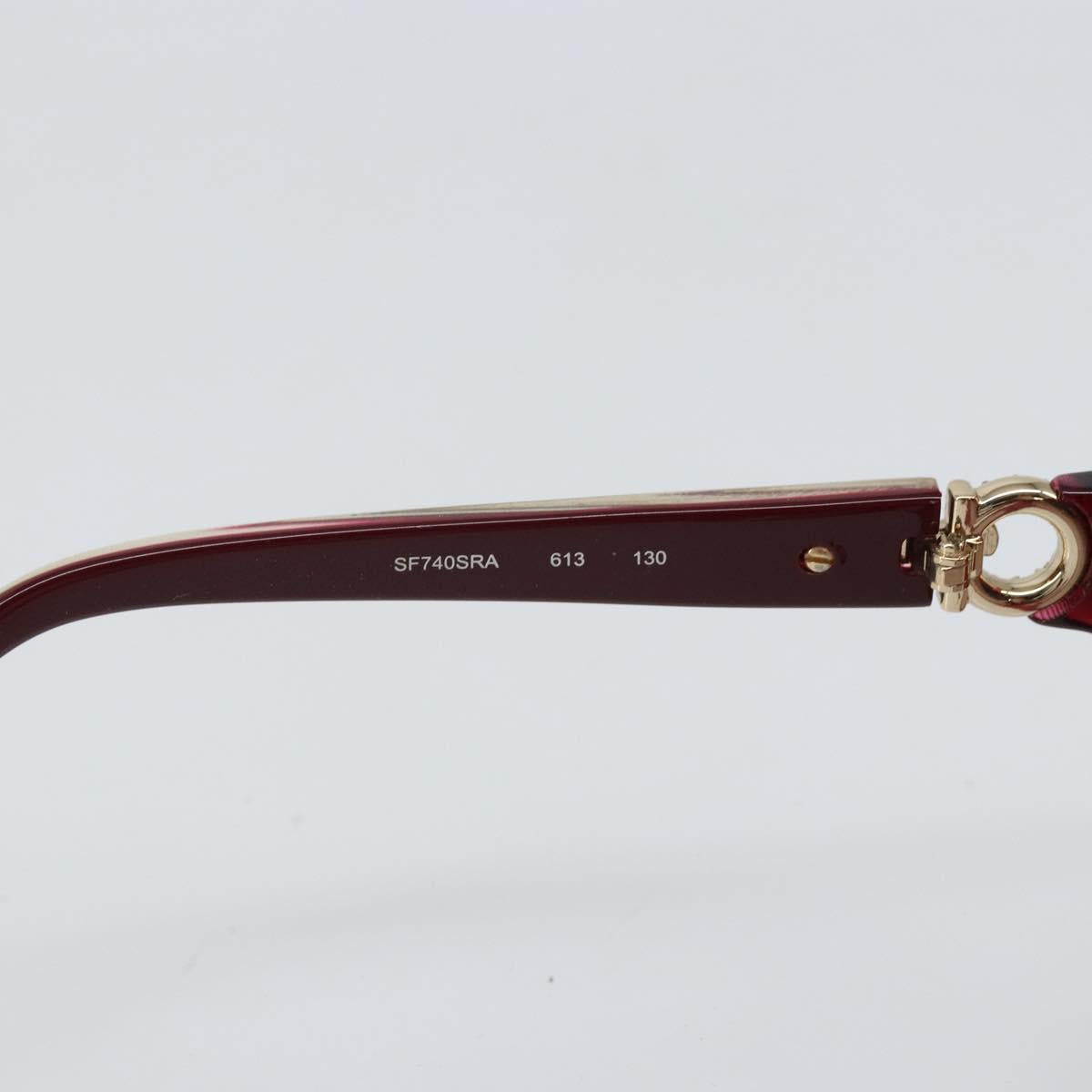 Salvatore Ferragamo Sunglasses plastic Red Auth bs32845