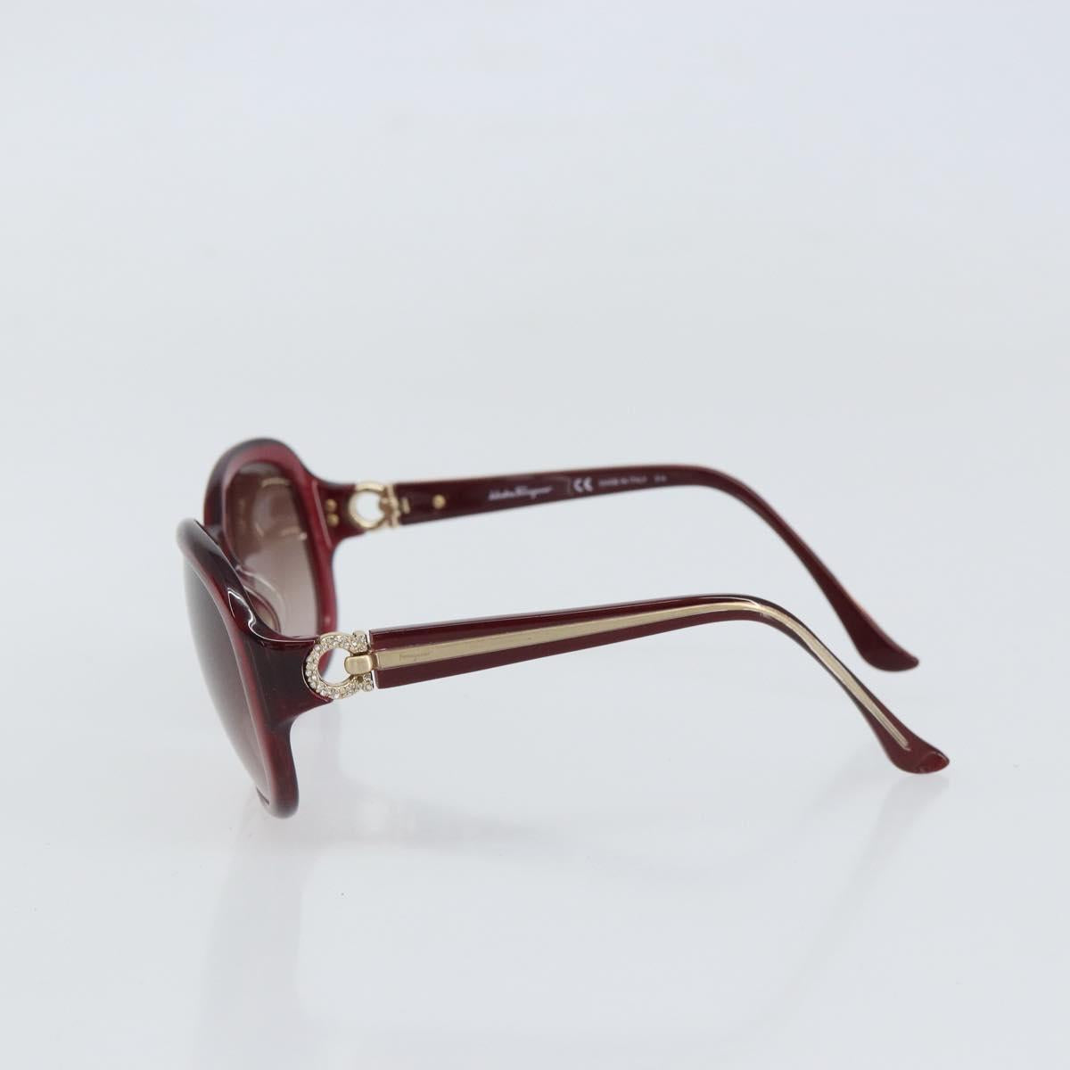 Salvatore Ferragamo Sunglasses plastic Red Auth bs32845