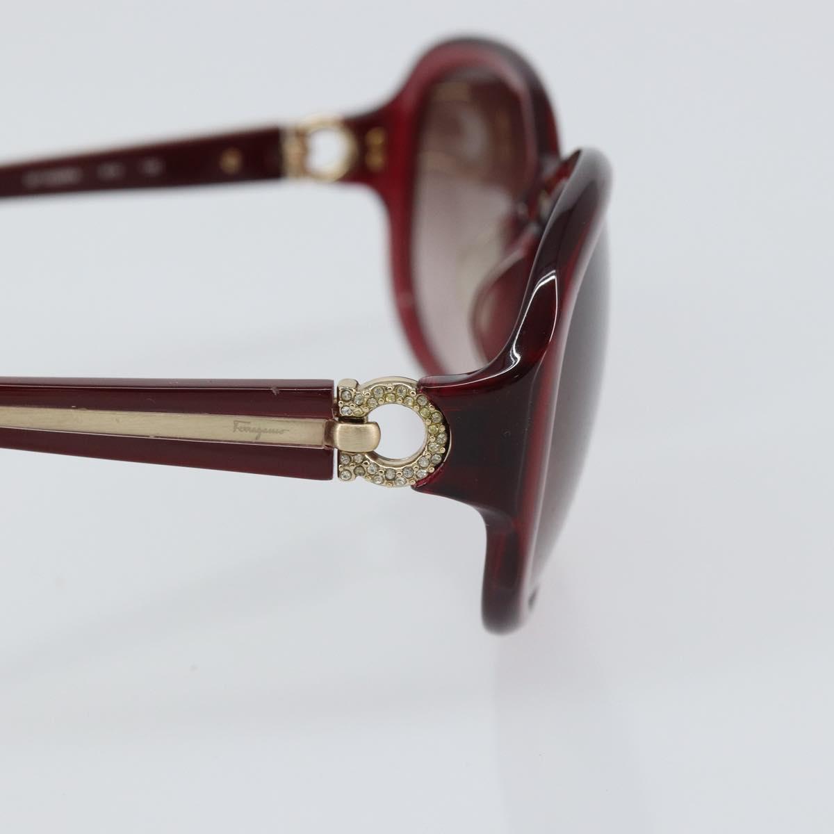 Salvatore Ferragamo Sunglasses plastic Red Auth bs32845