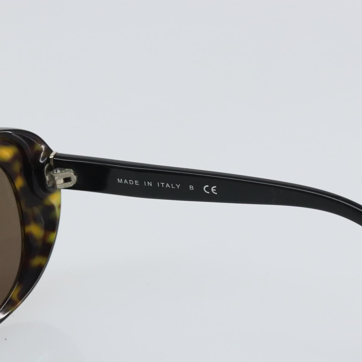 CHANEL Sunglasses plastic Black CC Auth bs32851