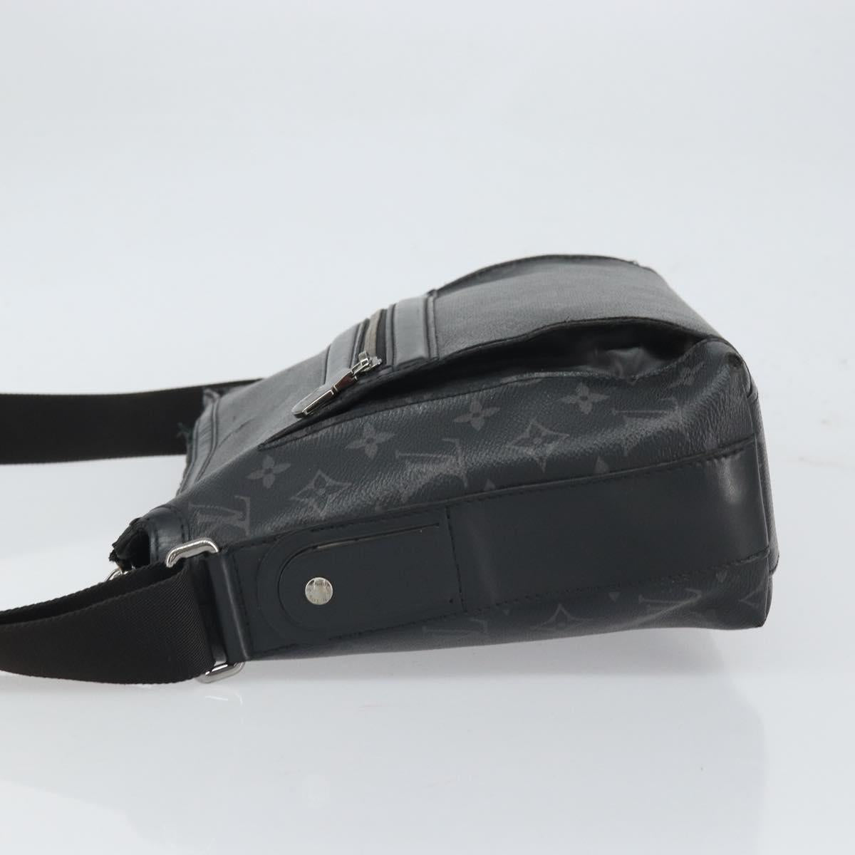 LOUIS VUITTON Monogram Eclipse Odyssey Messenger PM Bag M44223 LV Auth bs32897