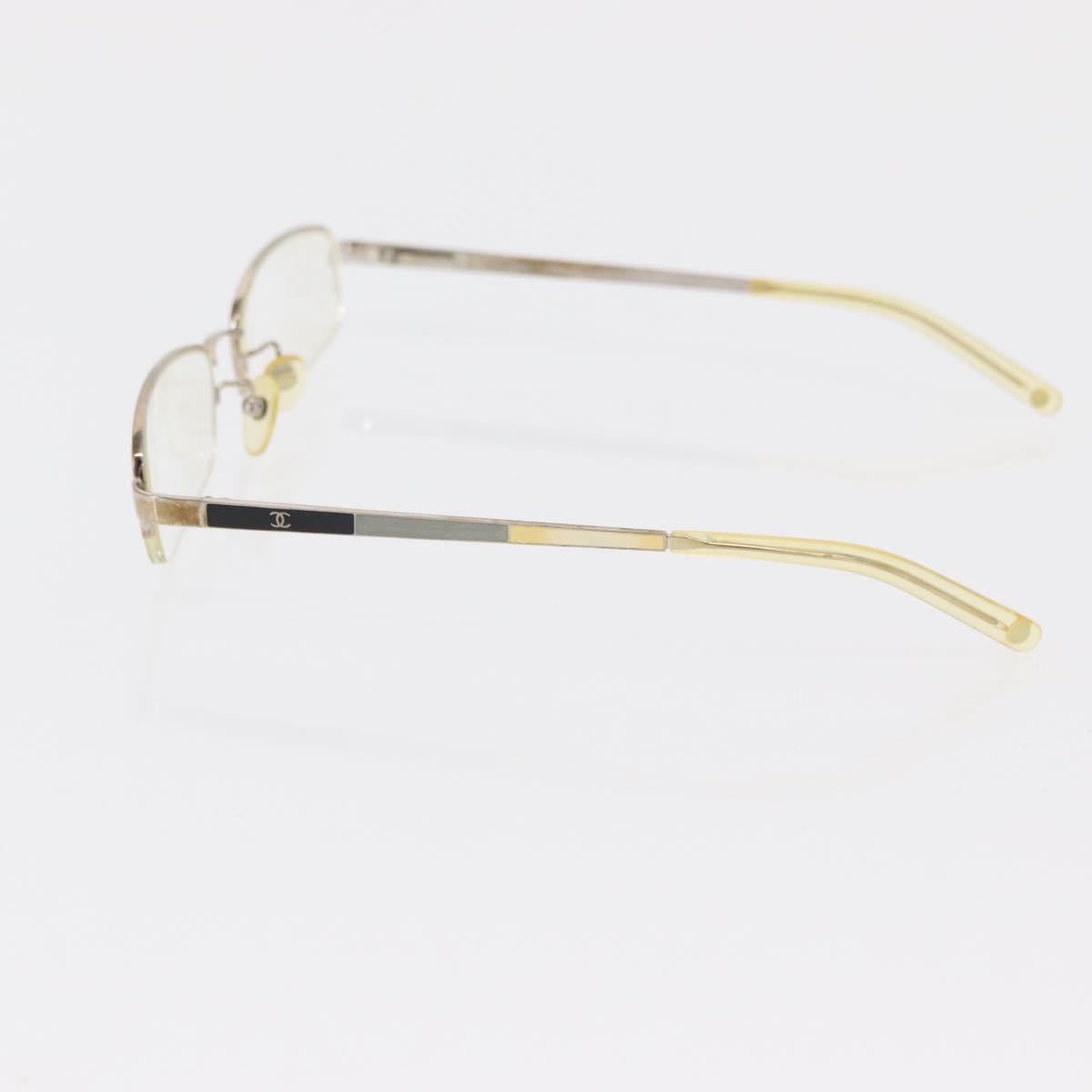 CHANEL Sunglasses plastic 2 Set Black Beige CC Auth bs32905