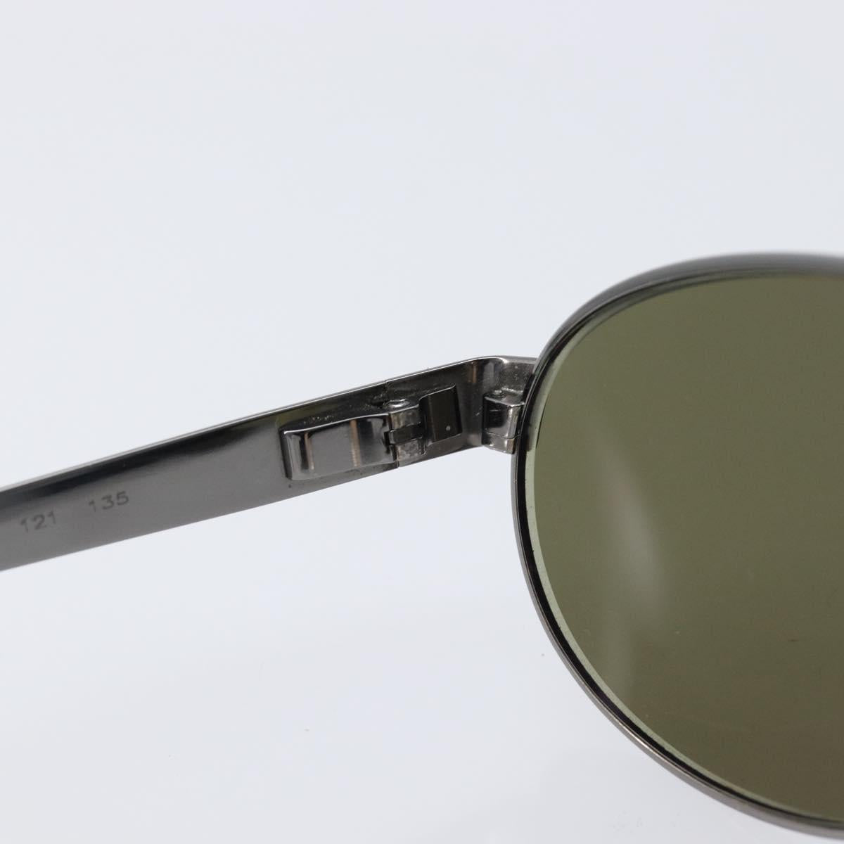 BVLGARI Sunglasses Metal Brown Auth bs32914