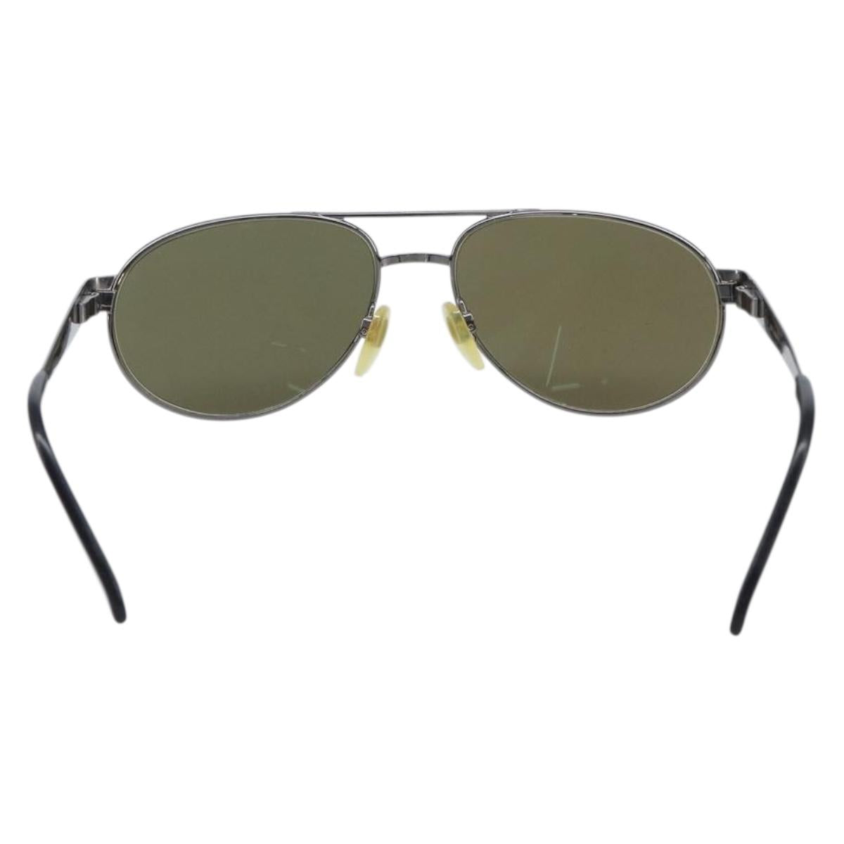 BVLGARI Sunglasses Metal Brown Auth bs32914