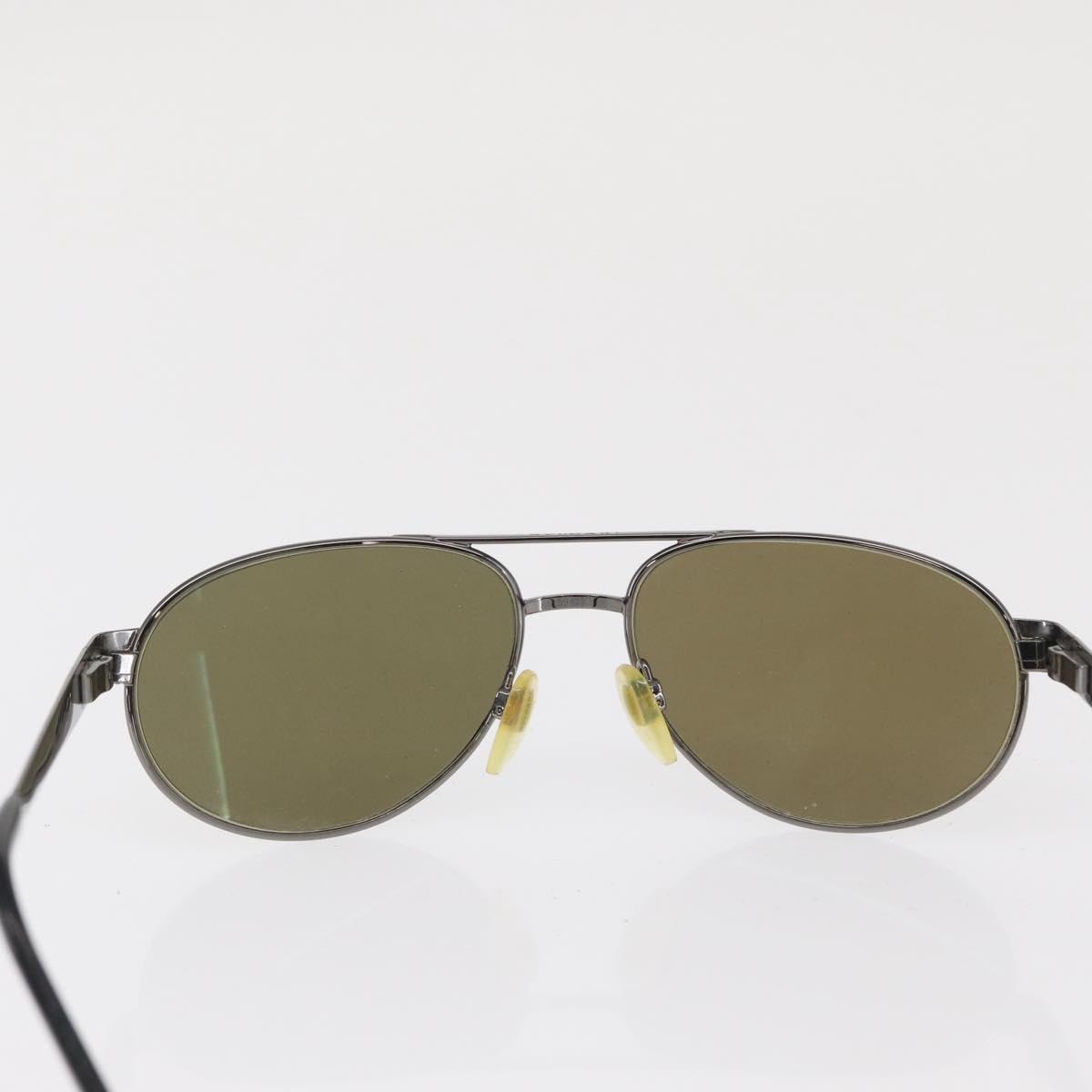 BVLGARI Sunglasses metal Brown Auth bs32914