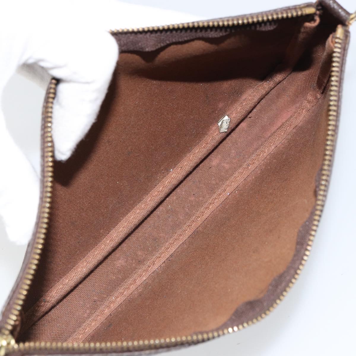 LOUIS VUITTON Monogram Pochette Accessoires Pouch M51980 LV Auth bs32934