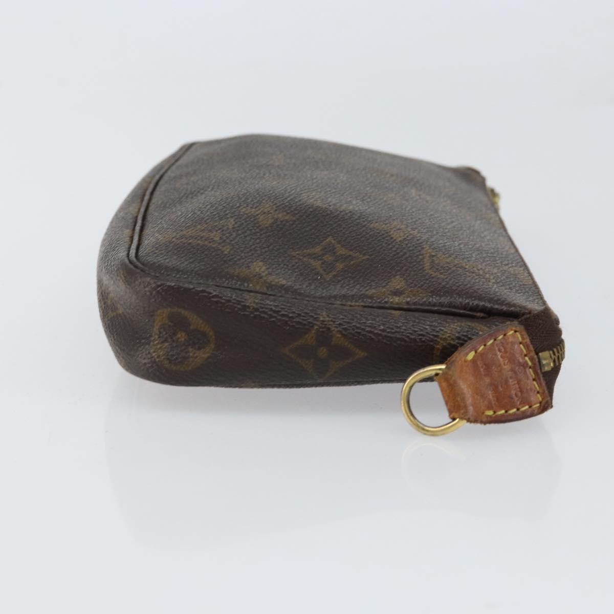 LOUIS VUITTON Monogram Pochette Accessoires Pouch M51980 LV Auth bs32934
