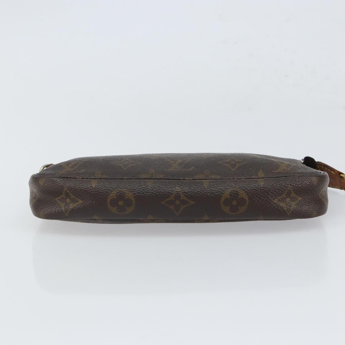 LOUIS VUITTON Monogram Pochette Accessoires Pouch M51980 LV Auth bs32934