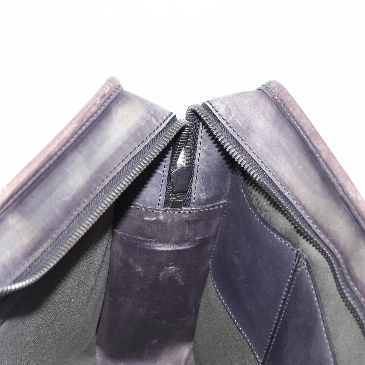Berluti Hand Bag Leather Navy Auth bs32949
