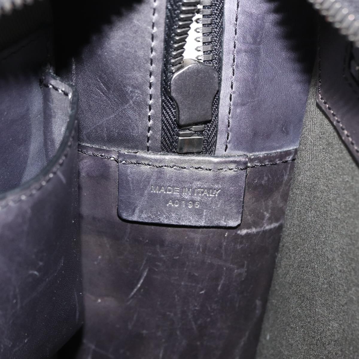 Berluti Hand Bag Leather Navy Auth bs32949