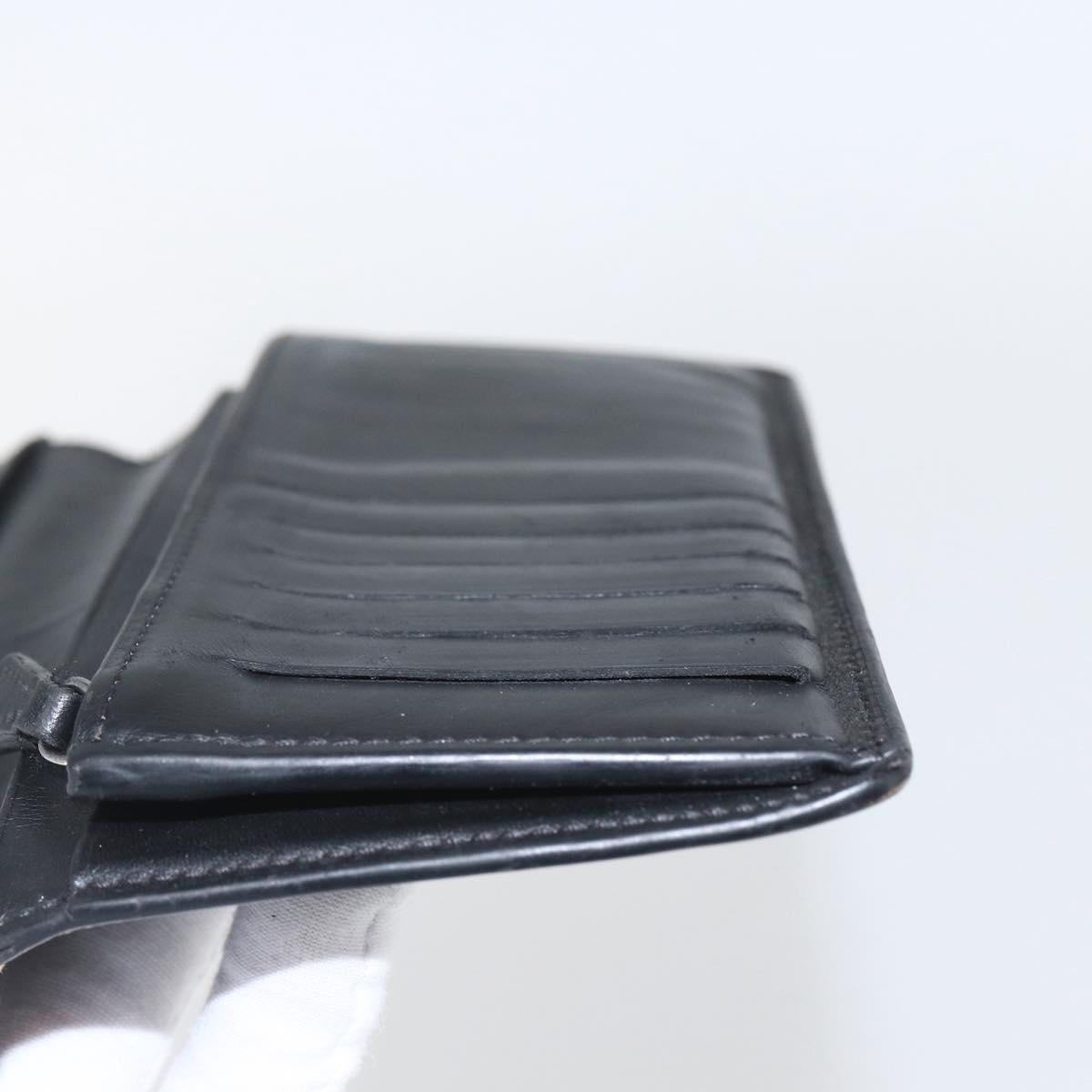 Berluti Long Wallet Leather Dark Brown Auth bs32959