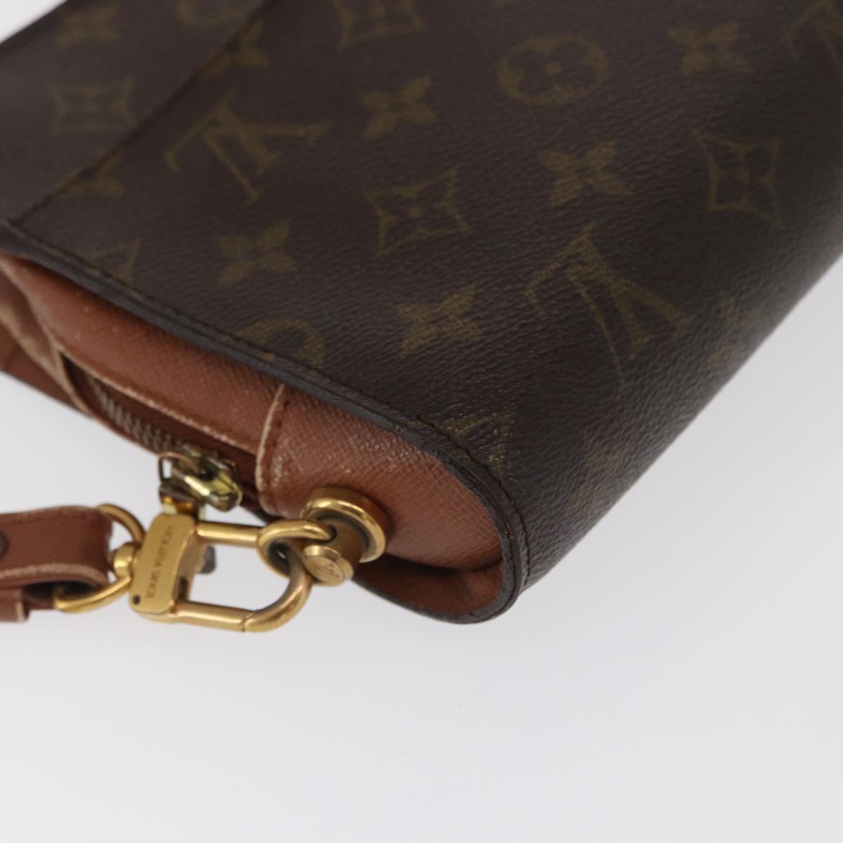 LOUIS VUITTON Monogram Orsay Clutch Bag M51790 LV Auth bs32991