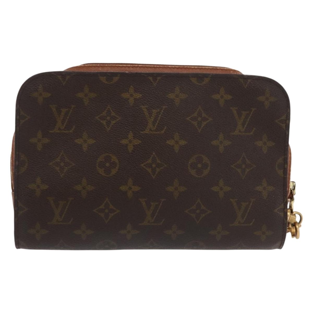 LOUIS VUITTON Monogram Orsay Clutch Bag M51790 LV Auth bs32991